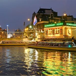 Romantische avondcruise door Amsterdam